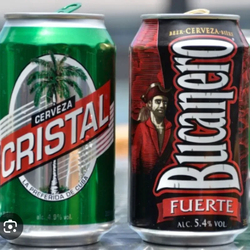 Cerveza Cristal o Bucanero