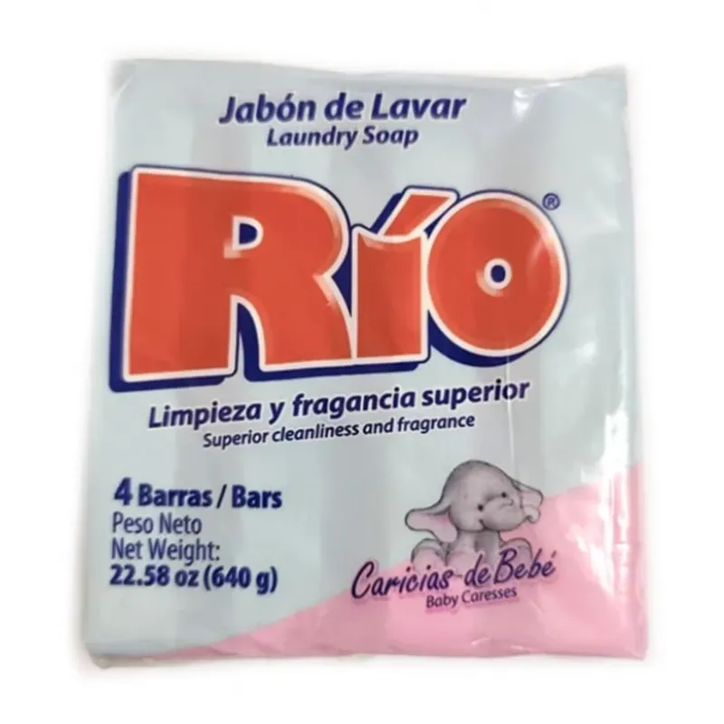 Jabon Rio Caricias de Bebè 4 ud 