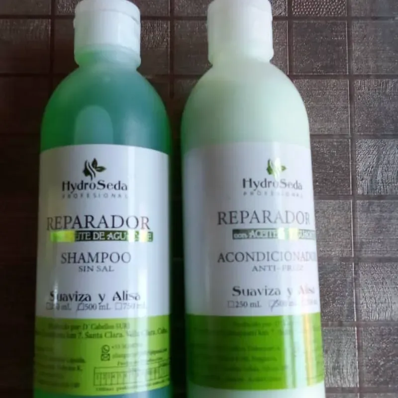 Juego shampoo y acondicionador S/A