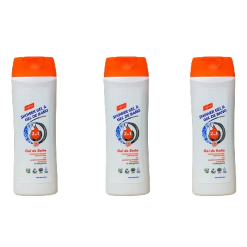 3 GEL DE BAÑO (400 ml) 