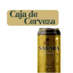 Caja de cerveza Sahara Gold 5.2