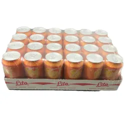 CAJA DE REFRESCO DE NARANJA