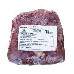Carne de res troceada 1kg