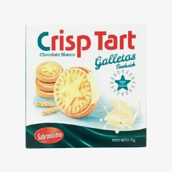 Galleta Crisp Tart chocolate blanco 