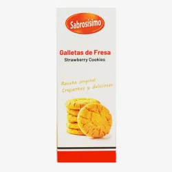 Galleta mantequilla sabor fresa