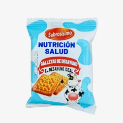Galletas de leche para desayuno 25g
