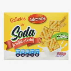 Galletas de Soda con sal 250g