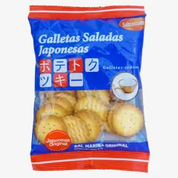 Galletas redondas saladas (estilo japonesas)