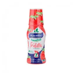 Jugo concentrado sabor Frutilla Traverso (900 ml)