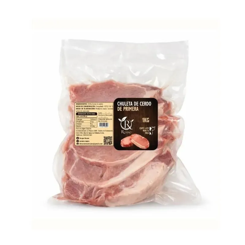 Chuletas DE CERDO 1kg