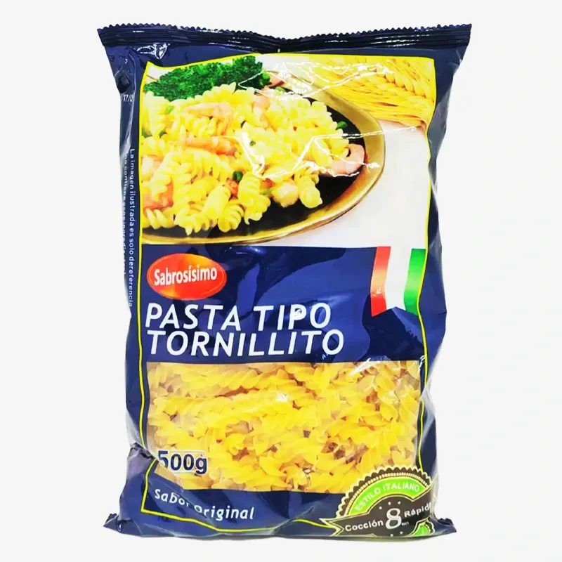 Pasta Fusilli o tornillo 500g