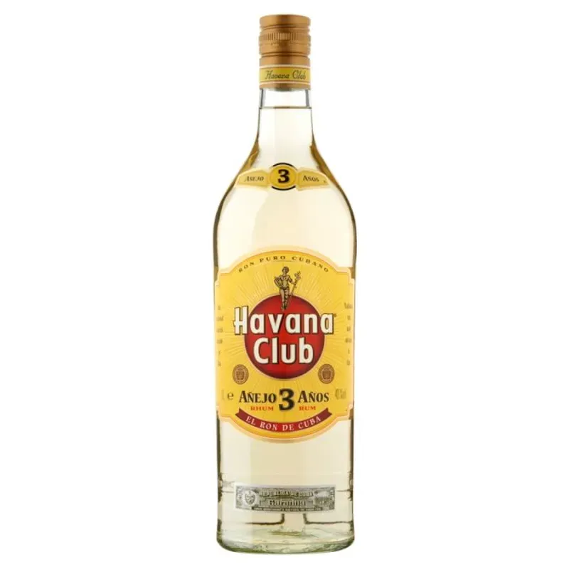 RON HAVANA CLUB AÑEJO 3 AÑOS 1L