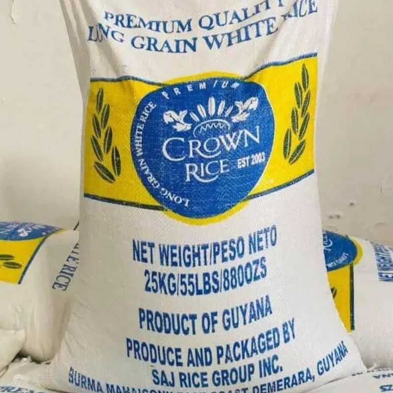 SACOS DE ARROZ GUYANES 