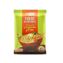 Sopa instantánea de Camarón y Pollo