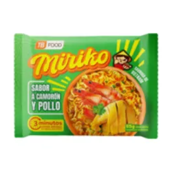 Sopa sabor a Camarón y Pollo 