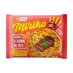 Sopa instantánea sabor a carne de Res 
