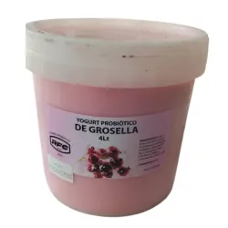 YOGURT PROBIOTICO DE GROSELLA 4L