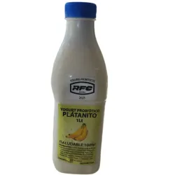 YOGURT PROBIOTICO DE PLATANITO 1 Lt 