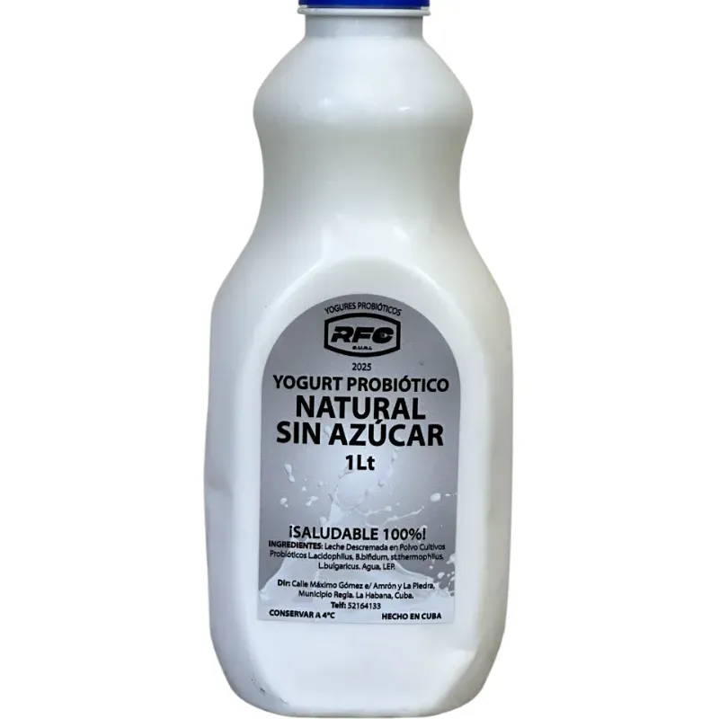 YOGURT PROBIOTICO NATURAL 1L