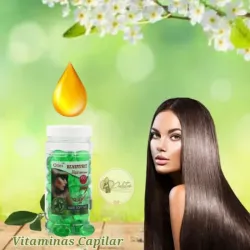 Cápsulas de vitamina E para el cabello