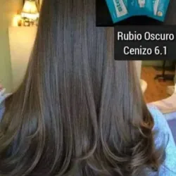 Rubio Oscuro Ceniza 6.1