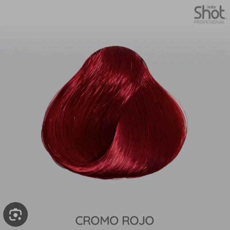 Shot cromo rojo