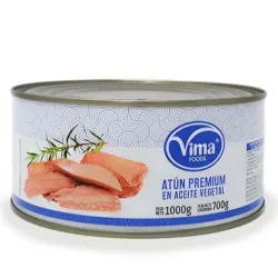 Atún en Aceite Vegetal Premium 1000g
