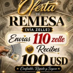 110 zelle = 100usd
