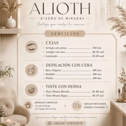 Arreglo de cejas.