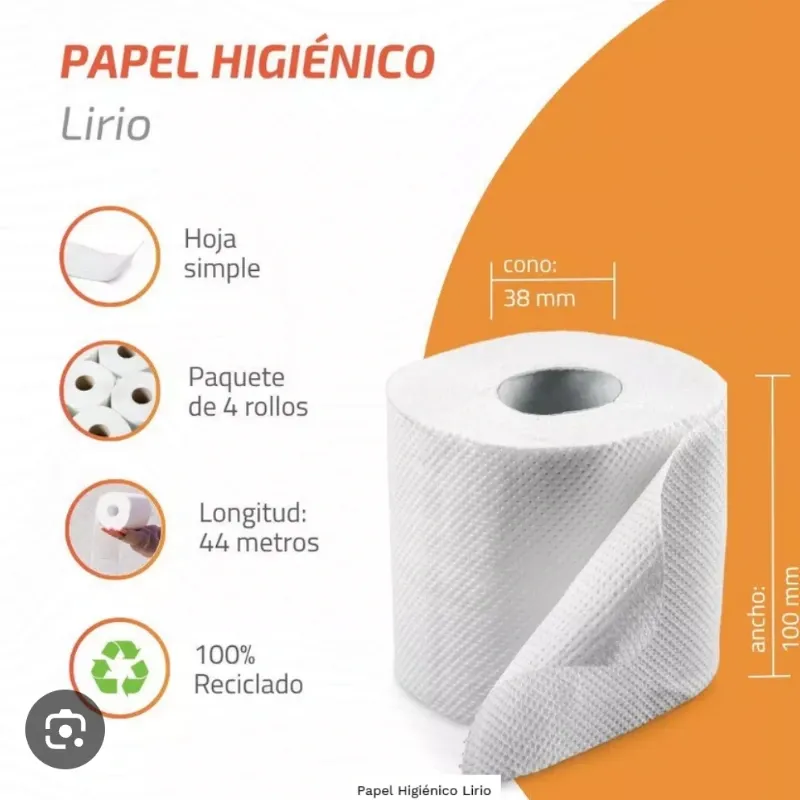 Paquete de Papel Sanitario Lirio