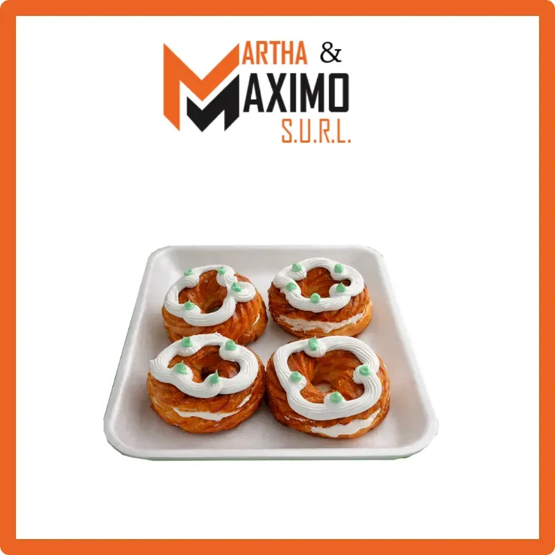 Plato de rosquitas con merengue