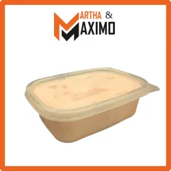 Pote de Helado de Naranja Piña