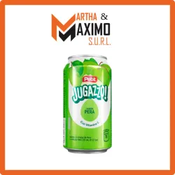 Jugo de lata de Pera