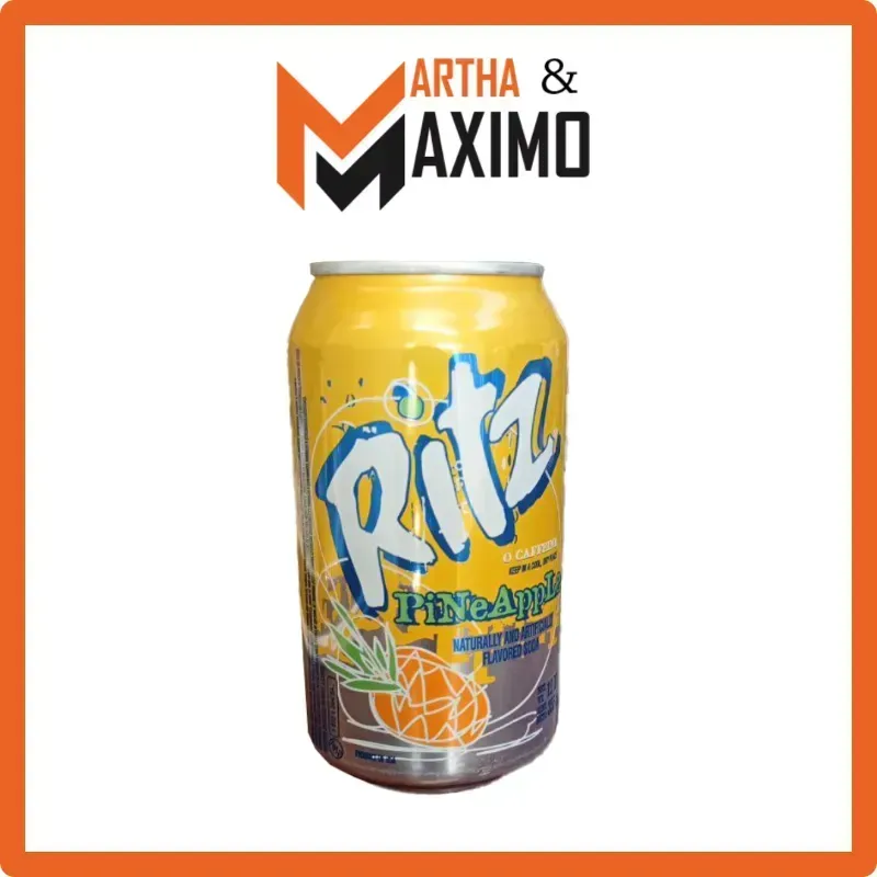 Refresco lata Ritz sabor piña 