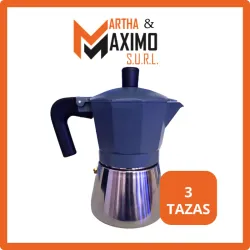 Cafetera 3T bicolor