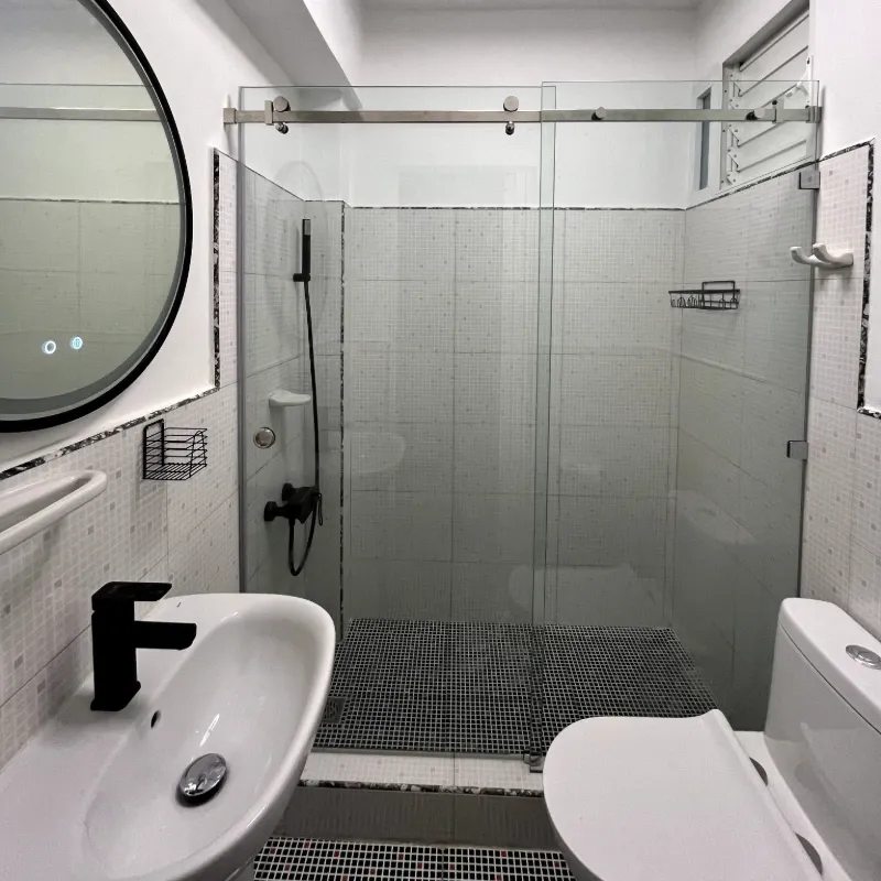 Puertas de corredera para baño
