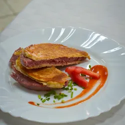 Sándwich de Jamón y Queso Gouda