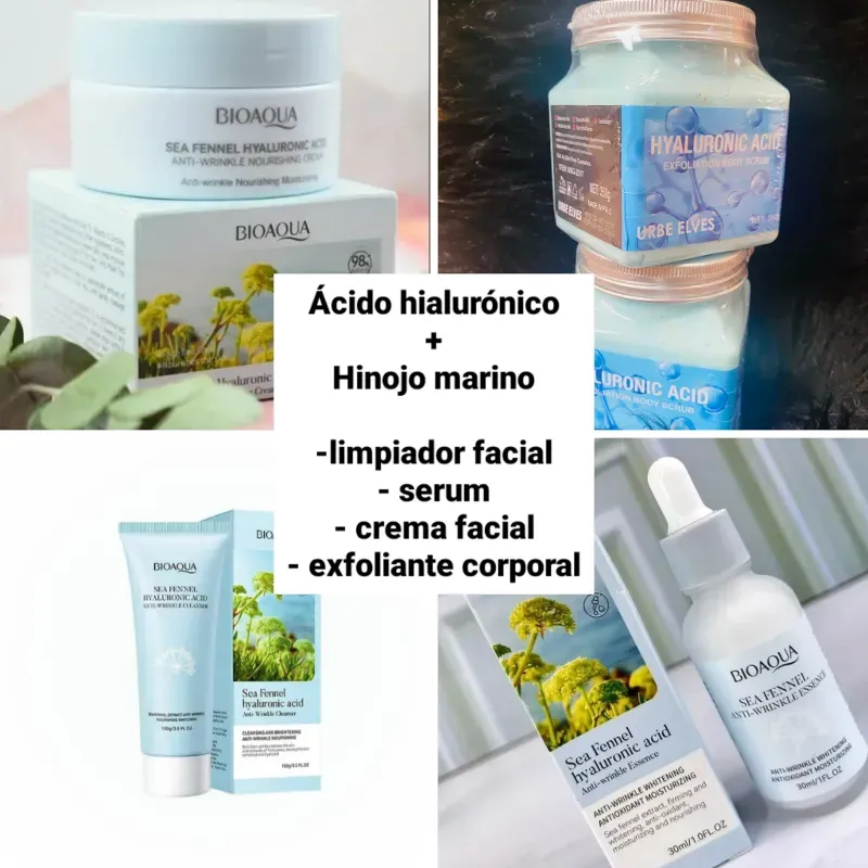 Ácido hialurónico + hinojo marino 