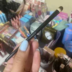 Brocha doble para ojos