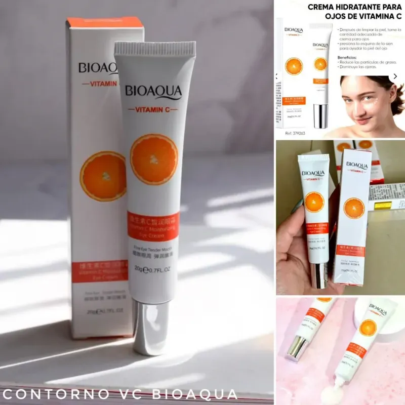 Contorno de ojos de vitamina C 