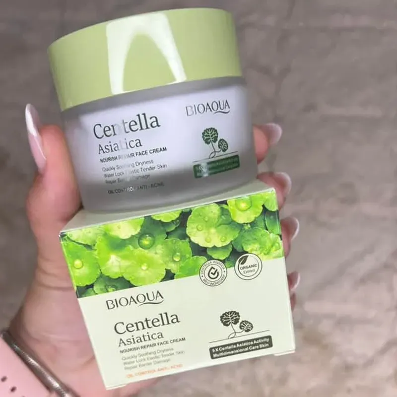 Crema facial Centella Asiática 