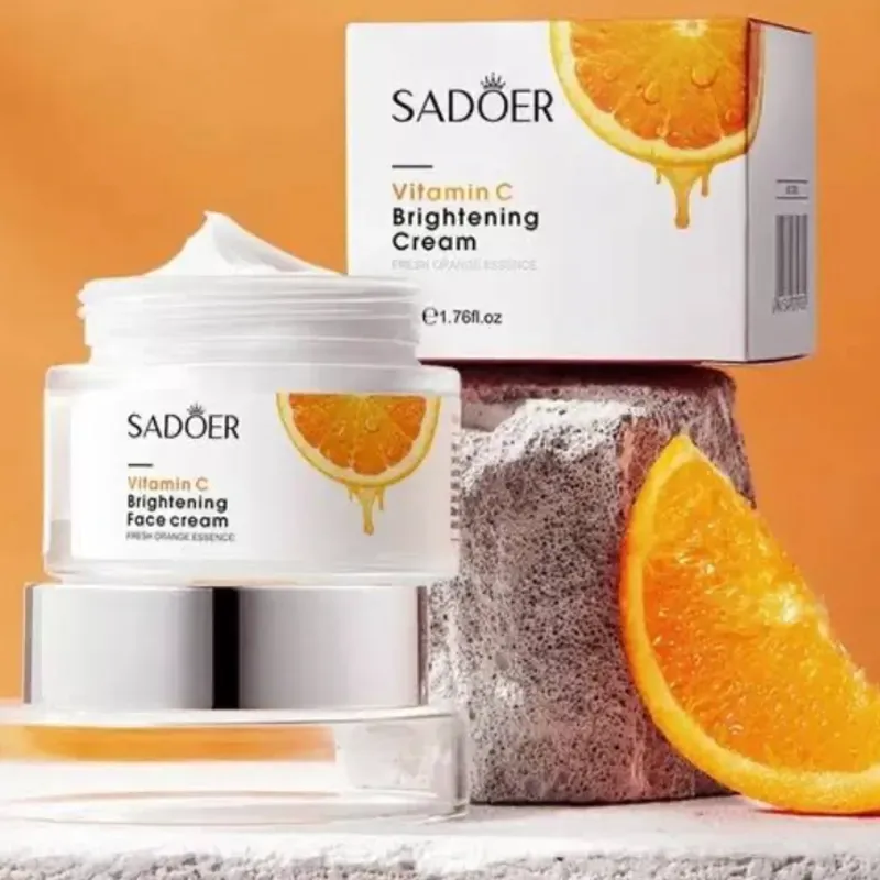 Crema facial de Vitamina C 