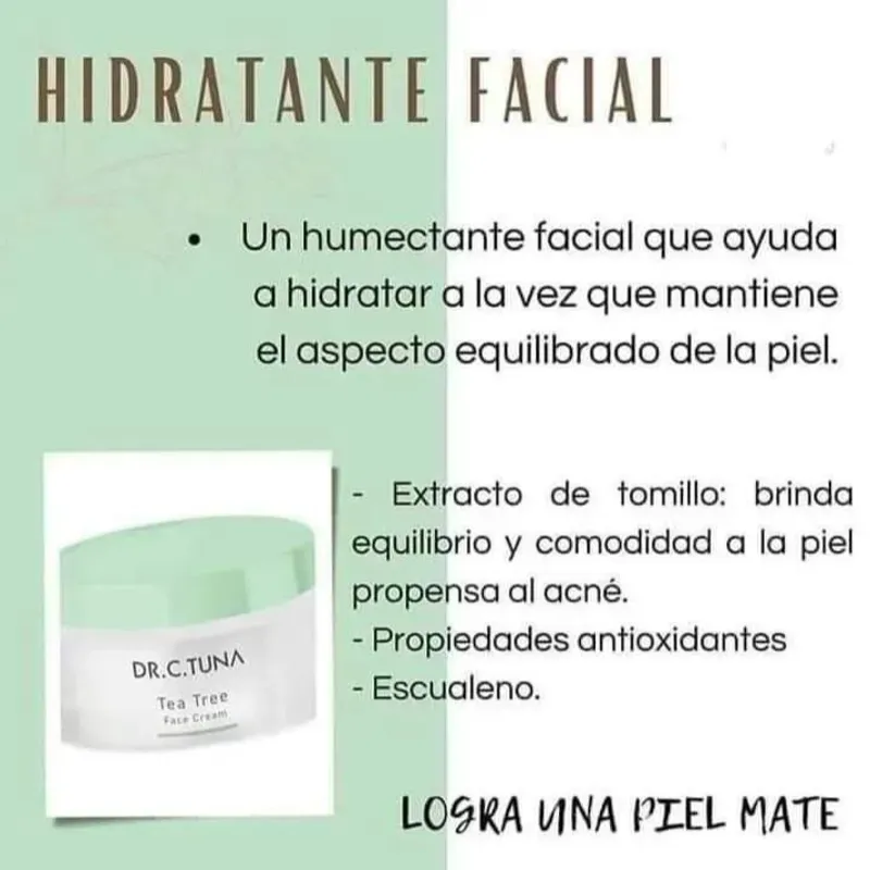 Crema facial Tea Tree