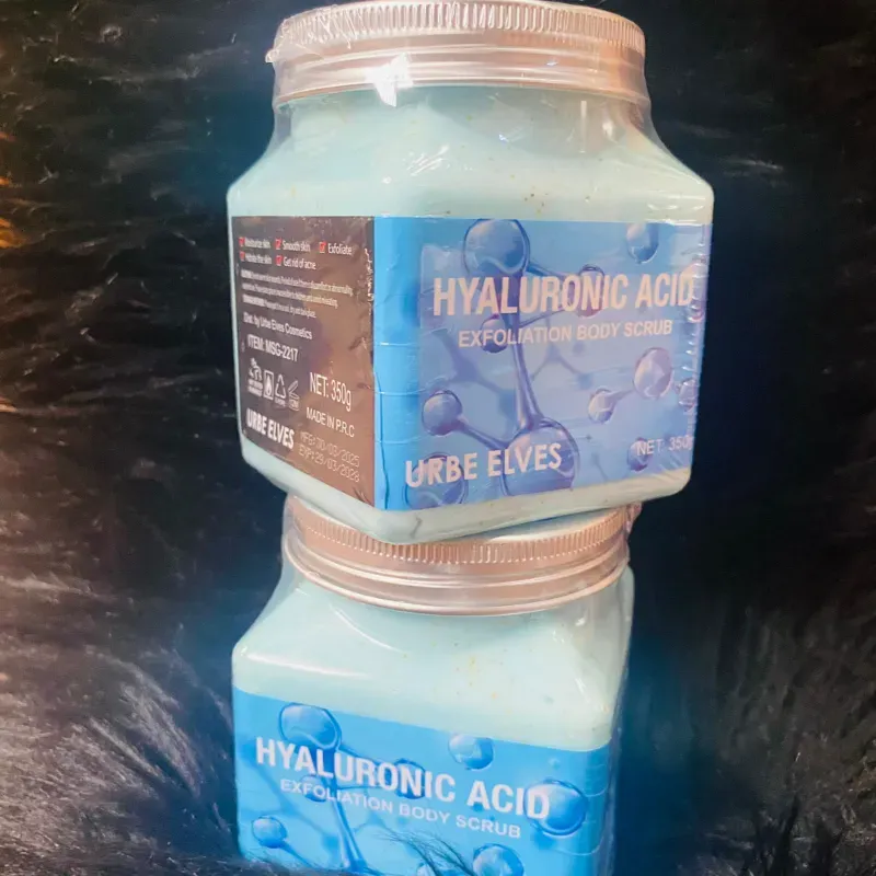 Exfoliante corporal de ácido hialurónico 