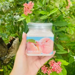 Exfoliante corporal de melocotón 