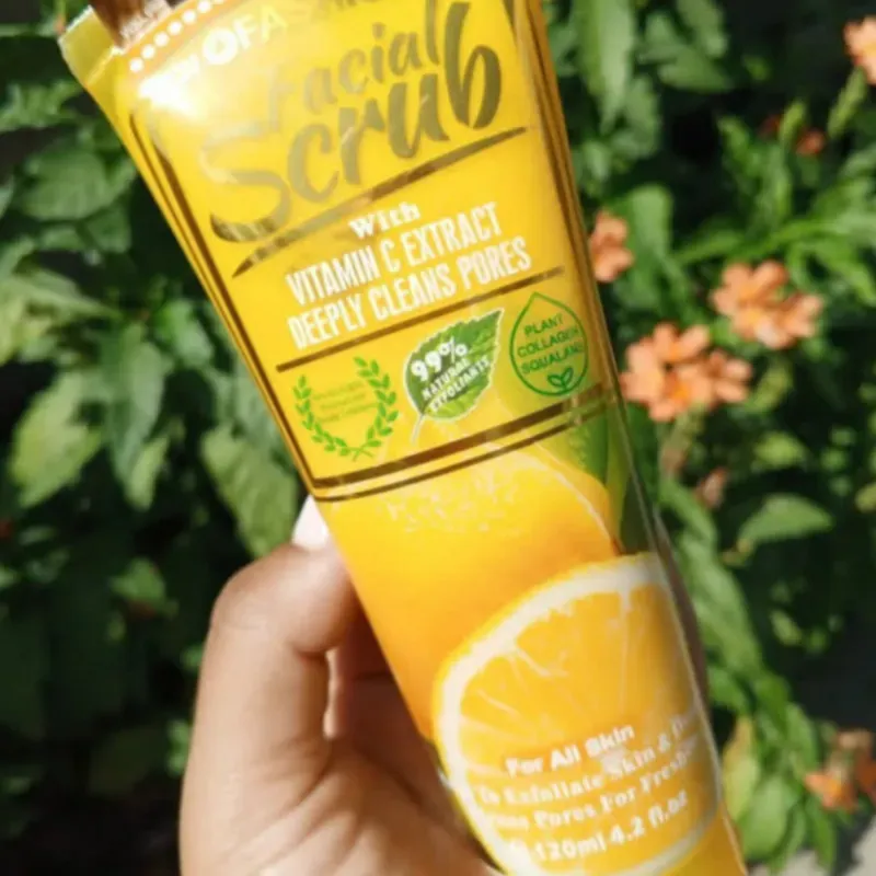 Exfoliante facial de limón 🍋 