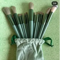 Kit 13 brochas VERDE