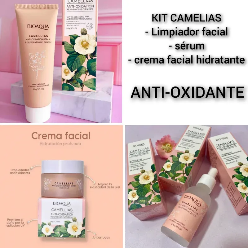 Kit antiedad de flor de Camelias