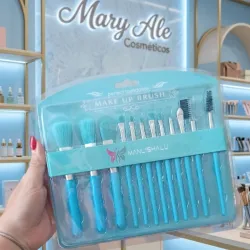 Kit completo 12 brochas