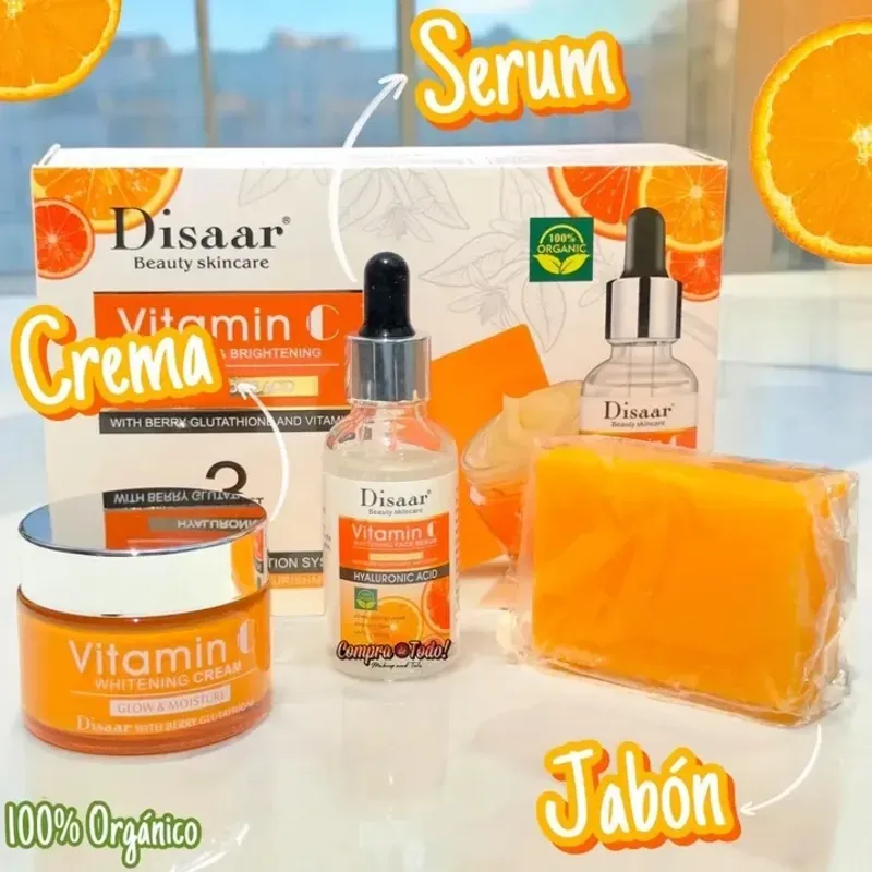 Kit Disaar de Vitamina C de 3 piezas